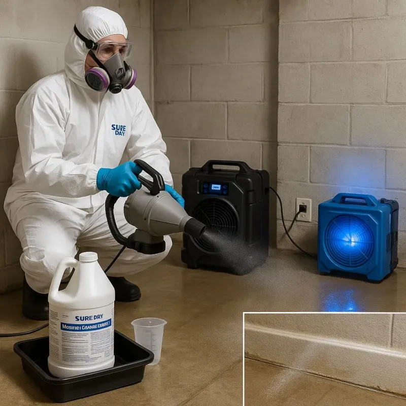 Sanitization and Odor Removal process in Homerville, GA