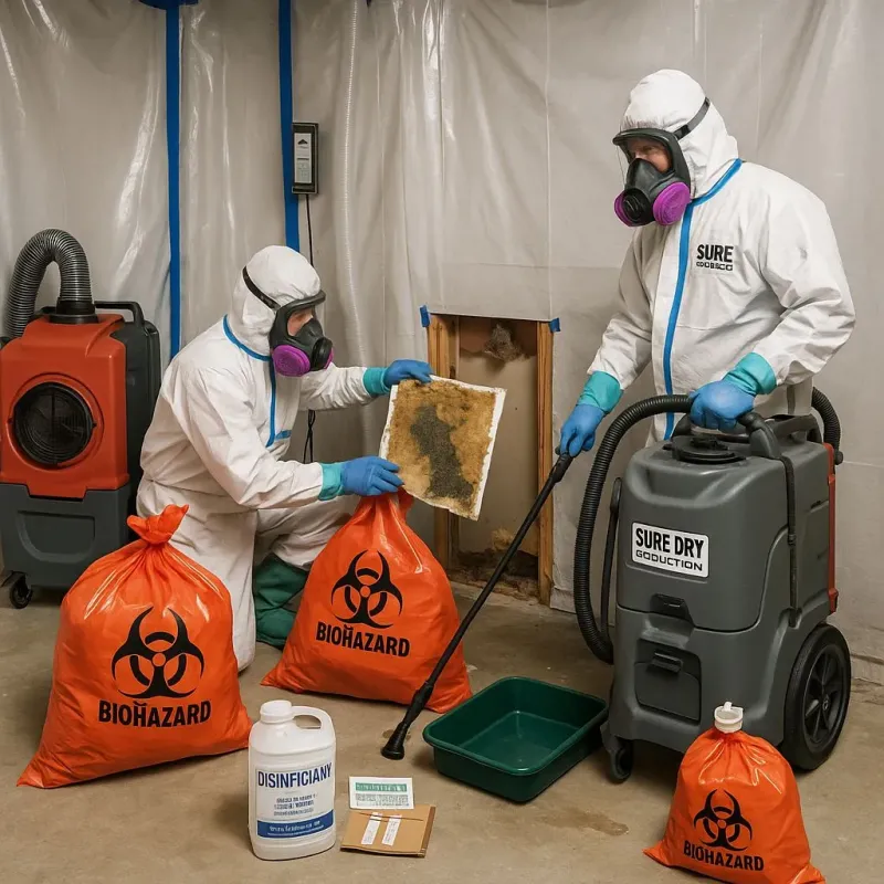 Contaminated Water Handling Protocols process in Homerville, GA
