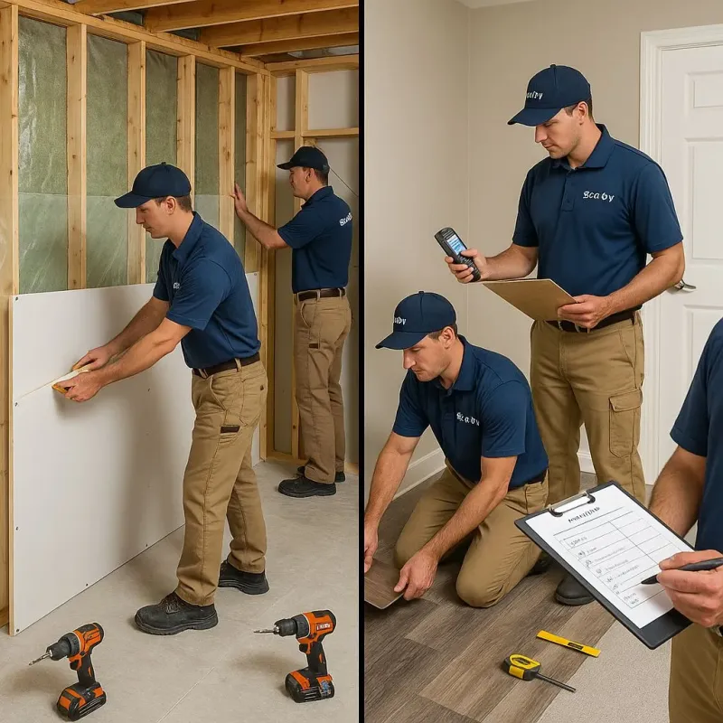 Repairs and Reconstruction process in Homerville, GA